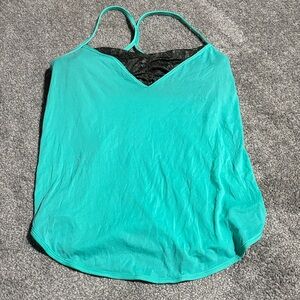 lululemon athletica Turquoise Tank Top